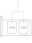 Установка SIM-карт и карты памяти Meizu MX5
